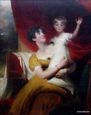Sir Thomas Lawrence - Lady Orde with her daugther Anne