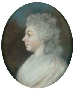 Portrait of a woman traditionally identified as Sarah Siddons